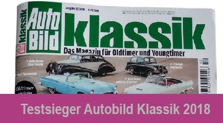 X-Oil Ölbindematten - Testsieger Autobild Klassik Dezember 2018